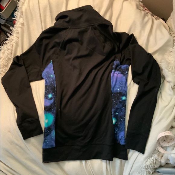 Black Victorias Secret Pink quarter zip pullover sz XS - Picture 3 of 7